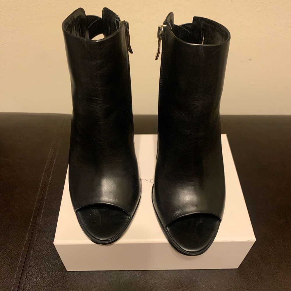 BCBG Peep Toe Bootie